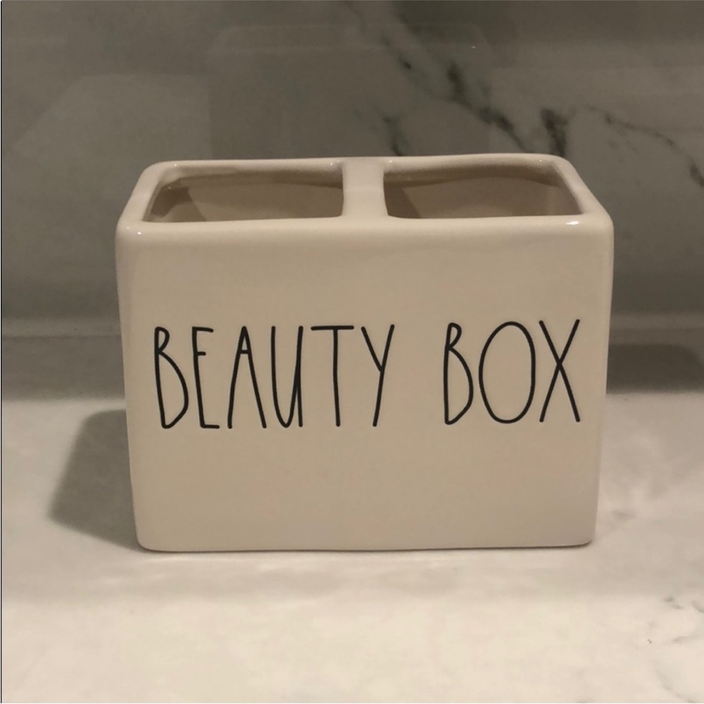 Rae Dunn Cream Beauty Box